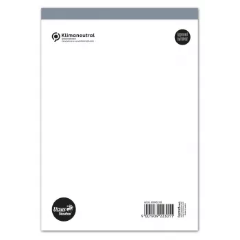 Staufen Bloc de notas sin cubierta A5 50 hojas en blanco 60 g/m²