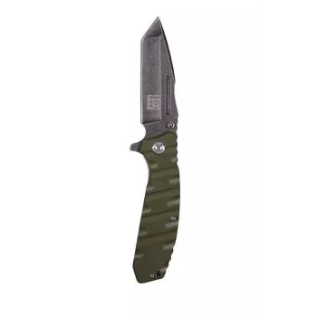 Stealth Stonewashed Tanto navaja plegable 101 INC verde