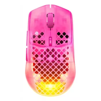 SteelSeries Aerox 3 Wireless Gen 2 ratón gaming - Magenta Haze