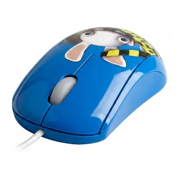 SteelSeries Lapins Cretins BWAAAH! Ratón con cable, azul