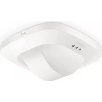 STEINEL PCPRODUALHF detector de presencia de alta frecuencia, 360°, 5,8 GHz, COM1, montaje en techo, blanco