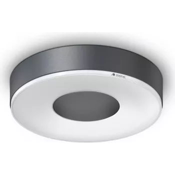STEINEL RS 200 SC Lámpara de techo/pared inalámbrica antracita con sensor HF y conexión Bluetooth 078782