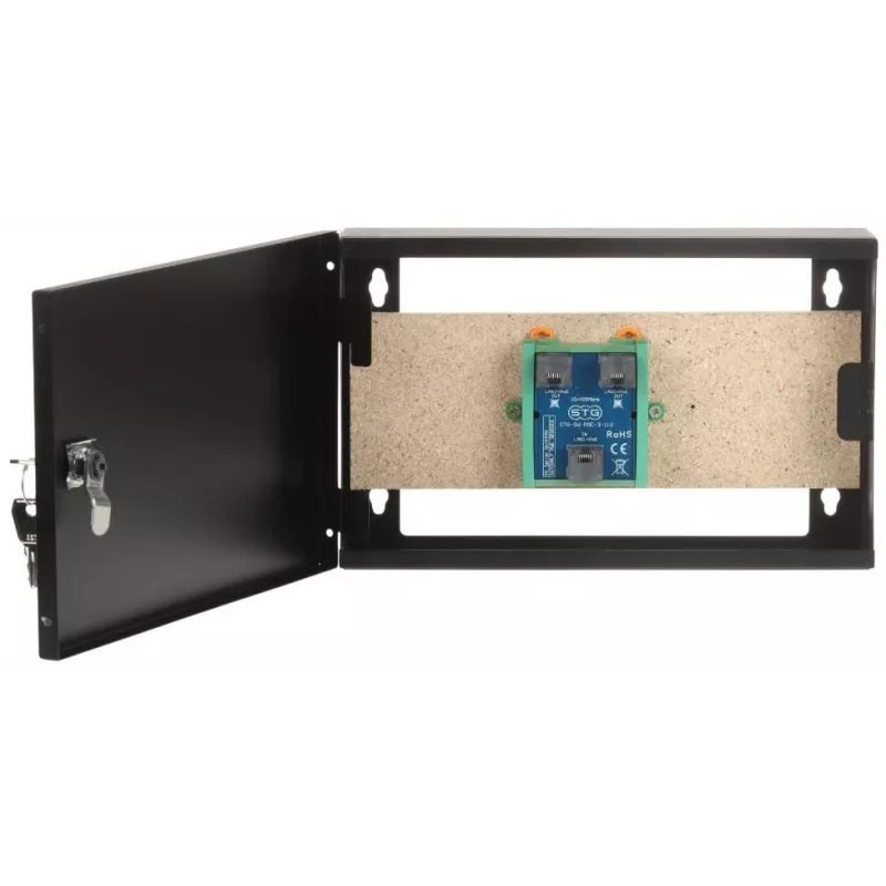STG STG-SW-POE-3-110 switch / extensor PoE, 2 puertos PoE + 1 uplink, 10/100 Mbit/s