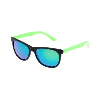 STING MAN SS654154U28V Gafas de sol rectangulares - montura negra, lentes grises 56/17/140 mm