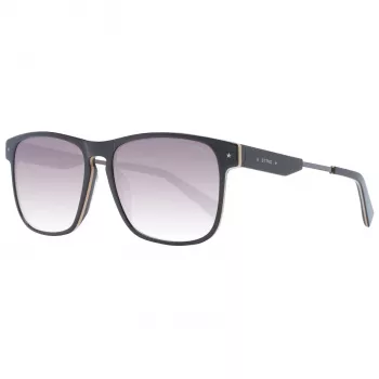 STING MAN Gafas de sol SST38455AAHY - Montura negra, lentes grises, protección UV400