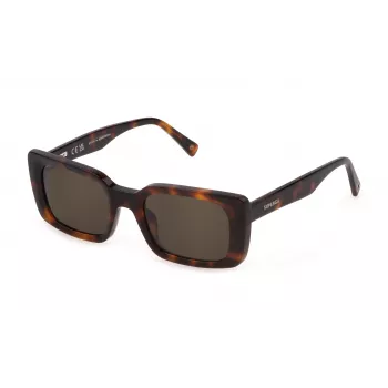 STING SST477-5109JC Gafas de sol unisex, montura de acetato, lentes de policarbonato, UV400, 51/21/140 mm