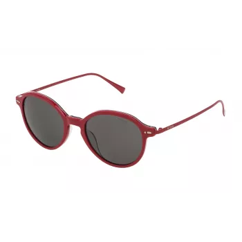 Gafas de sol unisex STING SST007510TA6 - Montura de acetato negra, lentes de policarbonato grises, protección UV400, ancho de lente 51 mm