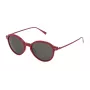 Gafas de sol unisex STING SST007510TA6 - Montura de acetato negra, lentes de policarbonato grises, protección UV400, ancho de lente 51 mm