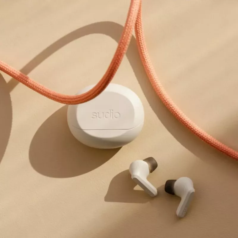 Sudio A3 Pro auriculares inalámbricos, Bluetooth 5.4, Fog White