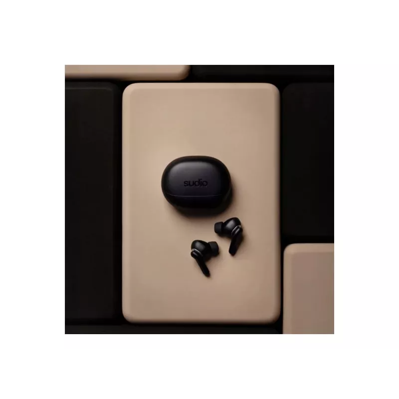 Sudio E4 Pro auriculares inalámbricos, Bluetooth 6.0, Midnight Black