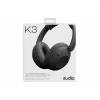 Sudio K3 auriculares inalámbricos over-ear con ANC híbrida, Bluetooth 5.3, batería 60h, Ink Black