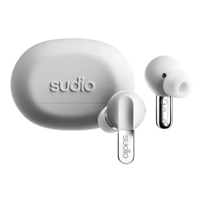Sudio N3 Pro auriculares inalámbricos, Bluetooth 5.4, Chrome White