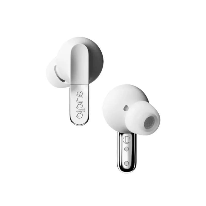Sudio N3 Pro auriculares inalámbricos, Bluetooth 5.4, Chrome White
