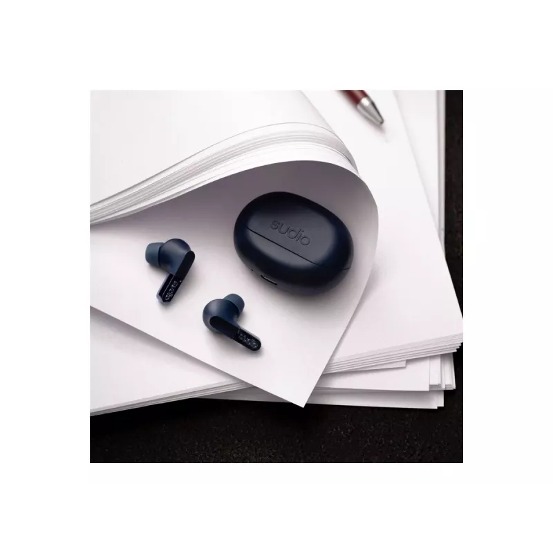 Auriculares inalámbricos Sudio N3 Pro, Bluetooth 5.4, Midnight Navy