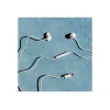 Auriculares in-ear True Wireless Sudio V3 con estuche de carga USB-C, doble micrófono, control táctil, resistente a salpicaduras IPX4, gris-blanco