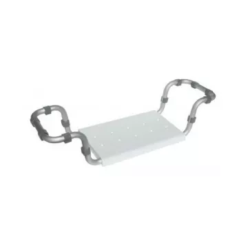 SUNDO Asiento de bañera para bebé blanco/gris, 7-16 meses, 13 kg, ventosas, sin BPA