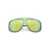 Gafas de sol unisex Armani Exchange AX4143SU83542 rectangulares montura completa de plástico negra gris oscuro 67 mm