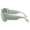 Gafas de sol unisex Armani Exchange AX4143SU83542 rectangulares montura completa de plástico negra gris oscuro 67 mm