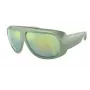 Gafas de sol unisex Armani Exchange AX4143SU83542 rectangulares montura completa de plástico negra gris oscuro 67 mm