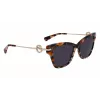 Gafas de sol Longchamp mujer LO737S-239 Havana marrón degradado 52 mm