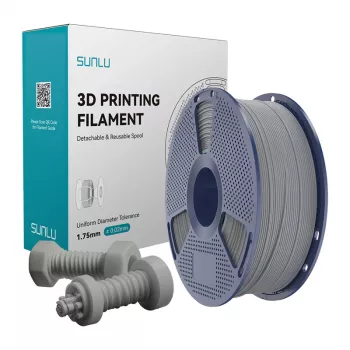 SUNLU Filamento ABS High-Speed gris 1,75 mm 1 kg