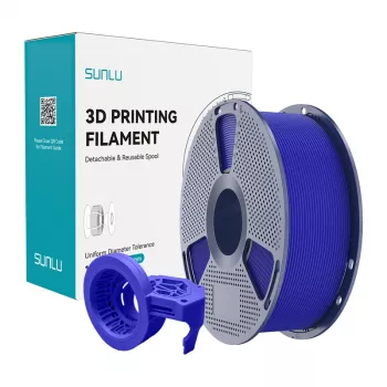 SUNLU PETG High-Speed Matte filamento azul 1,75 mm 1 kg para impresoras 3D FDM