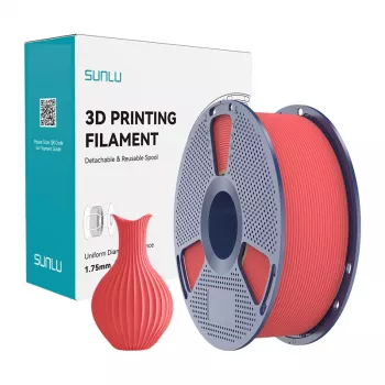 Filamento para impresora 3D SUNLU PLA Classic Cherry Red 1,75 mm 1 kg
