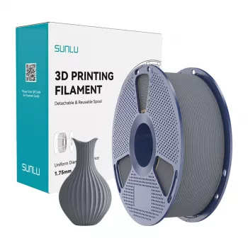 SUNLU PLA Classic filamento gris 1,75 mm 1 kg