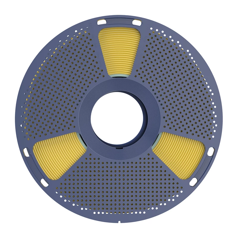 SUNLU PLA+ High-Speed Filamento para impresora 3D, Amarillo, 1,75 mm, 1 kg