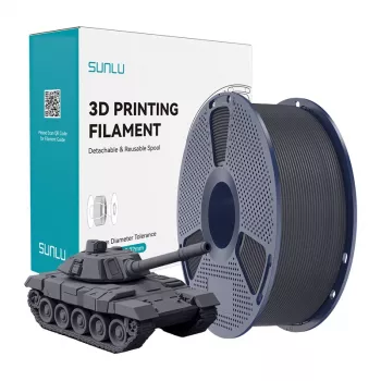 Sunlu Filamento PLA+ High-Speed, gris