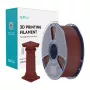 SUNLU PLA filamento mármol de alta velocidad, rojo ladrillo, 1,75mm, 1kg