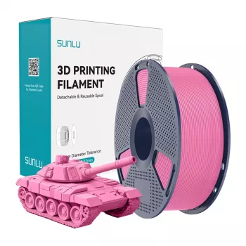 SUNLU PLA+ High-Speed Pink Filamento para impresora 3D 1,75 mm 1 kg