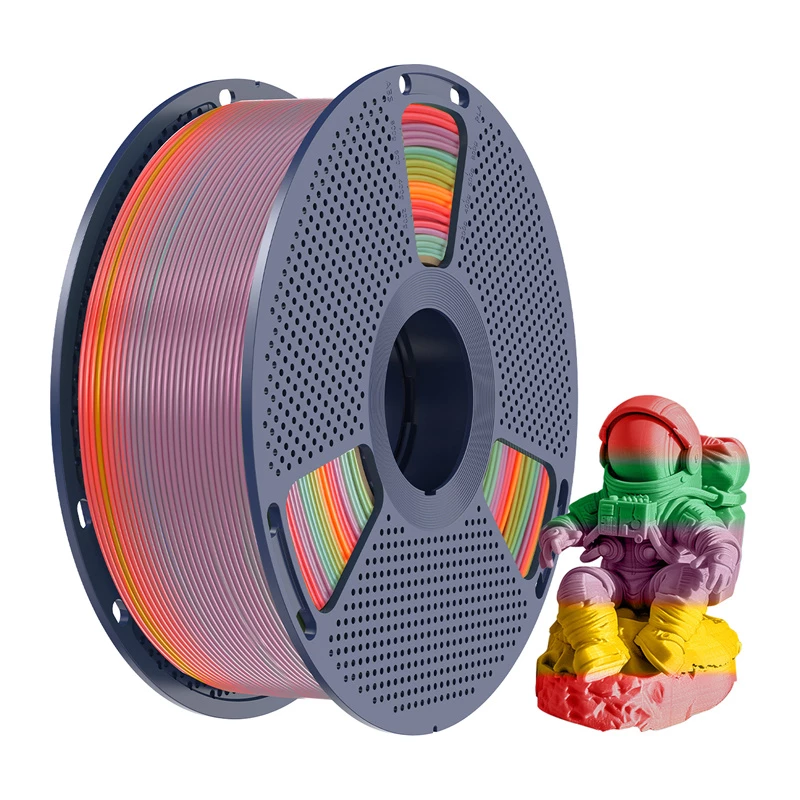 SUNLU PLA R 01 Rainbow Filamento PLA 1.75mm 1kg Filamento para impresora 3D