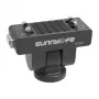 Sunnylife adaptador de liberación rápida de 1/4 con rotación de 180° para Insta360 X4 Air / X5 / Ace Pro 2 / 1 / Ace