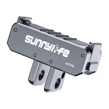 Sunnylife adaptador de montaje bidireccional de aluminio para Osmo Nano / Action 6