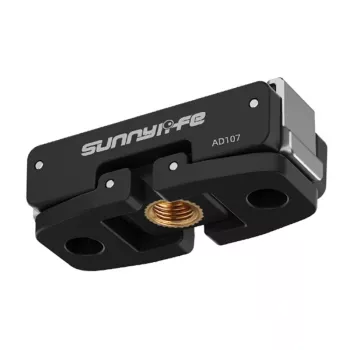 Sunnylife Adaptador de montaje reversible para DJI Osmo Nano / Action 6, 1/4 inch (ON-AD107)