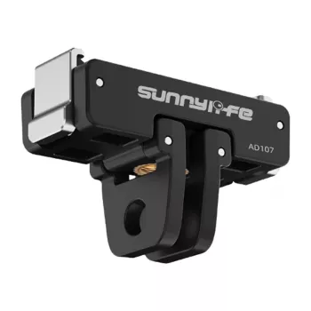 Sunnylife Adaptador de montaje reversible para DJI Osmo Nano / Action 6, 1/4 inch (ON-AD107)
