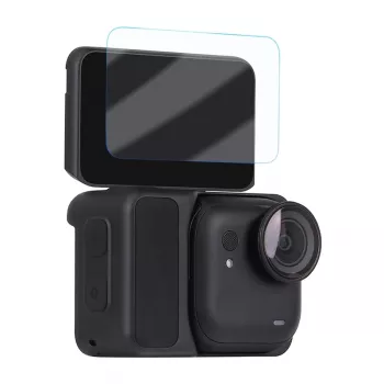 Sunnylife Protector de lente de cristal templado para Insta360 GO Ultra x2 (pack de 2)