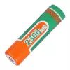 SUPERFIRE Batería 18650 2300 mAh 3,7 V Li-Ion recargable con protección (Button Top)
