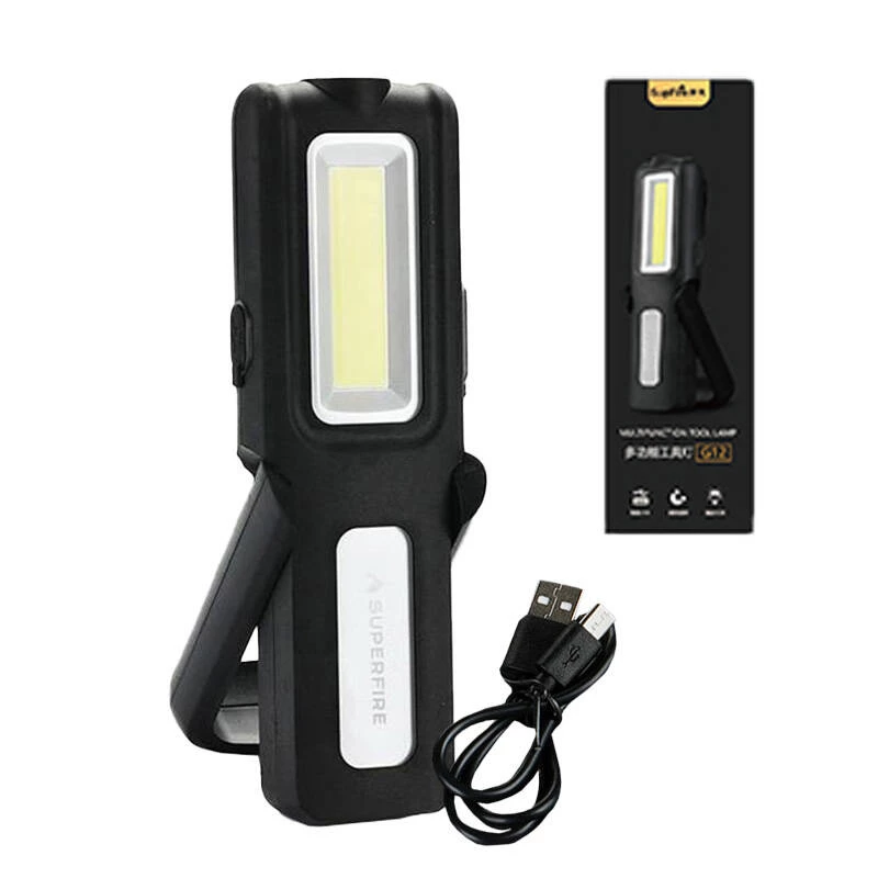Superfire G12 linterna de taller, 566lm, USB