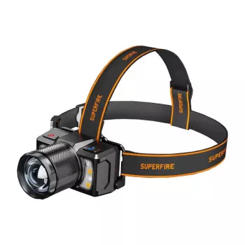 Linterna frontal Superfire HL25 700 lm USB-C