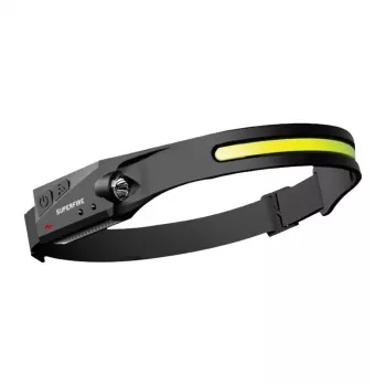 Superfire HL65 linterna frontal 430 lúmenes USB-C recargable 5 modos 30m IP44