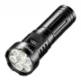 Linterna LED recargable por USB-C Superfire L24, 2500 lúmenes, alcance de 500 m, IP44, negra