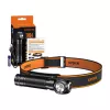 Superfire TH04 Linterna frontal LED 2 en 1 linterna, 600 lúmenes, recargable por USB-C, 5 modos, alcance de 150 m