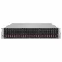 Supermicro SC216 BE1C-R609JBOD Carcasa JBOD 2U 24x2,5 pulgadas Hot-Swap SAS3 con 2 fuentes de alimentación redundantes de 600W