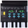 SUPRIMO 605 UFB teclado con micrófono para aprender a tocar, para niños