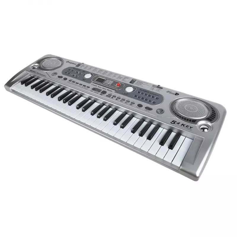 SUPRIMO 824 Teclado USB con micrófono para aprender a tocar, para niños