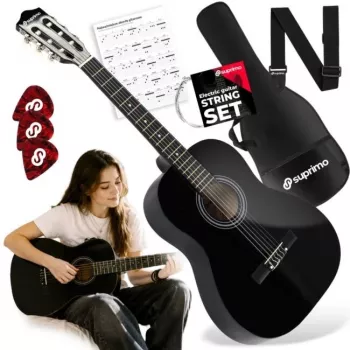 Guitarra clásica Suprimo CG34 BK 3/4 36