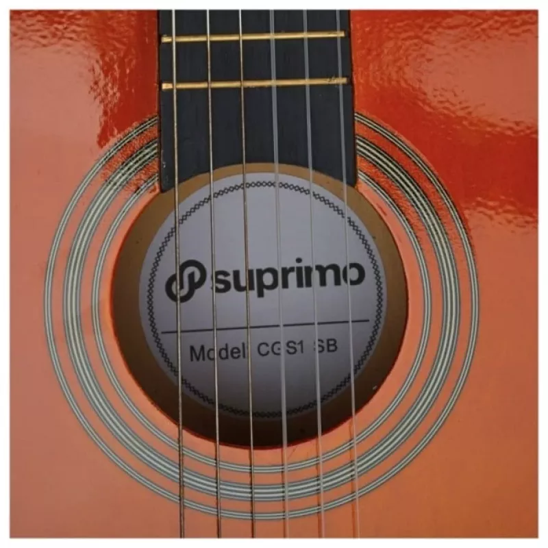 Guitarra clásica SUPRIMO CGS1 SB 4/4 Sunburst