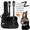 SUPRIMO CGS2 BK Guitarra clásica 4/4 negra para principiantes